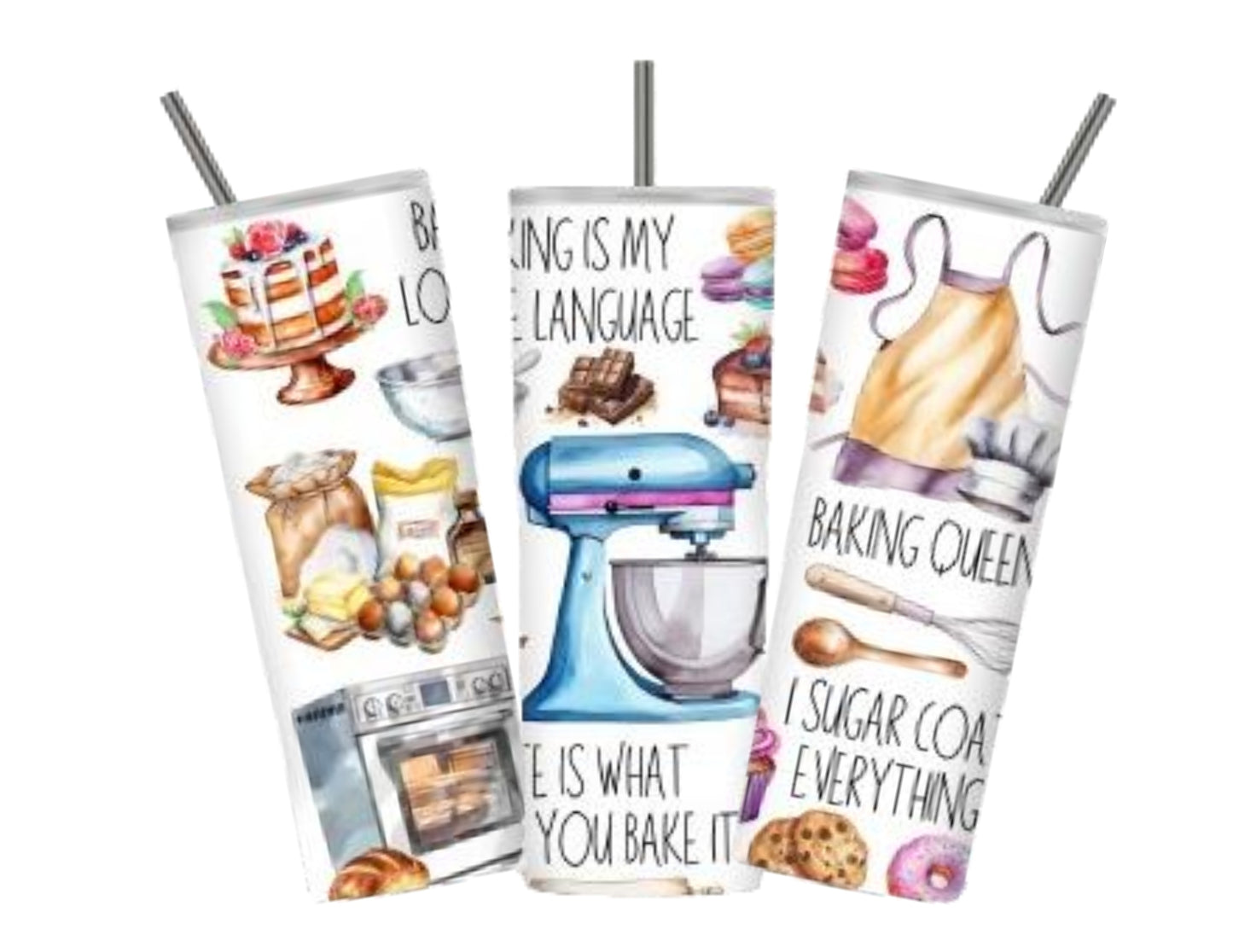 Baking Queen(20 oz Queen Tumbler Design)