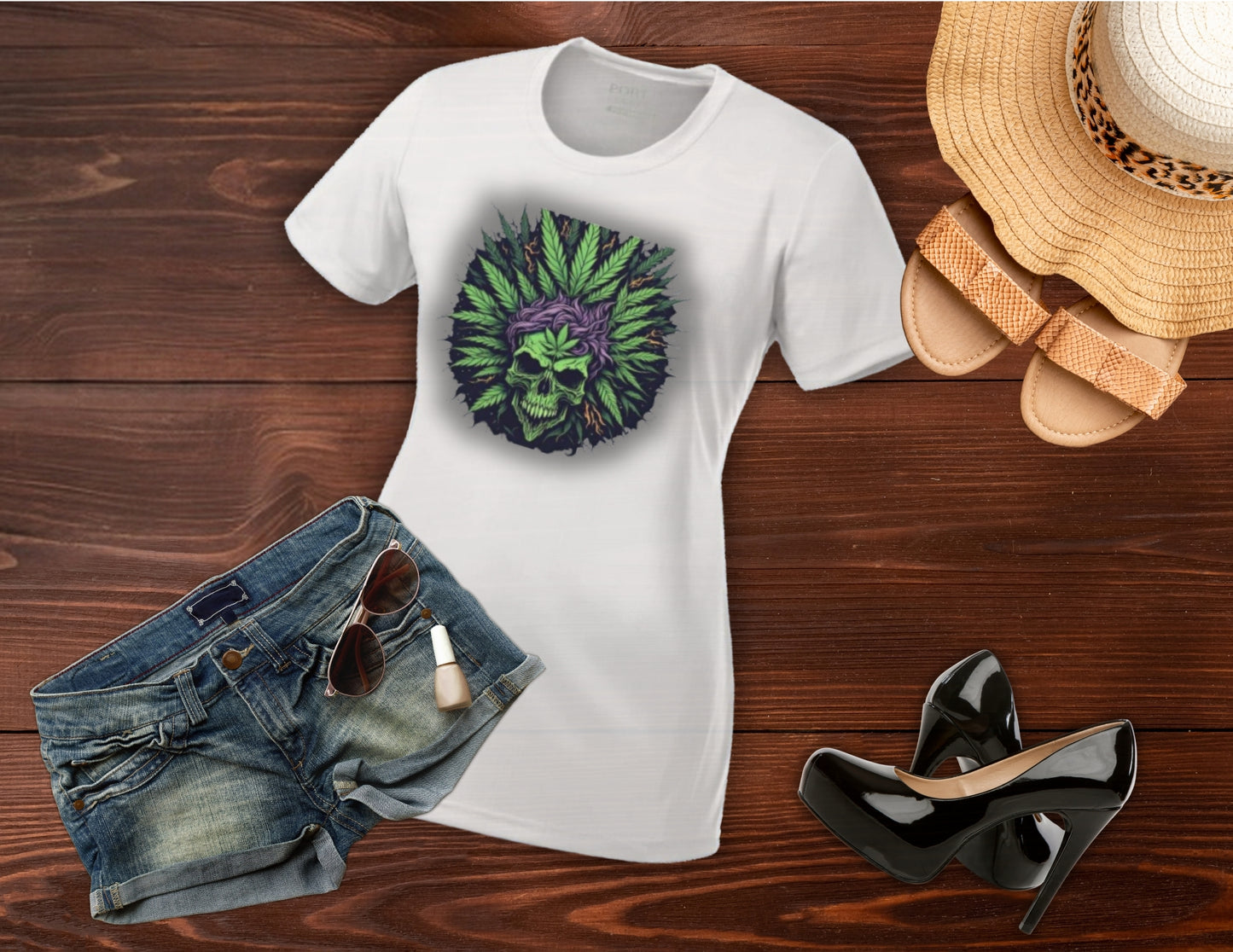 Weed Hair Women’s Weed t shirt Athletic Top